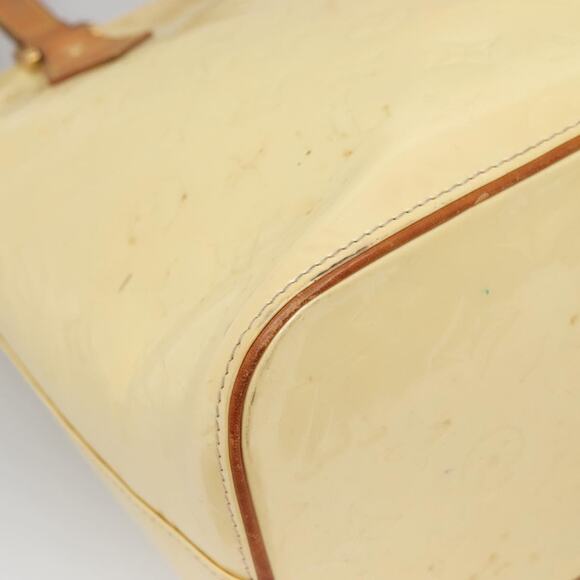 LOUIS VUITTON Monogram Vernis Houston Hand Bag Perle M91342 - Picture 16 of 16